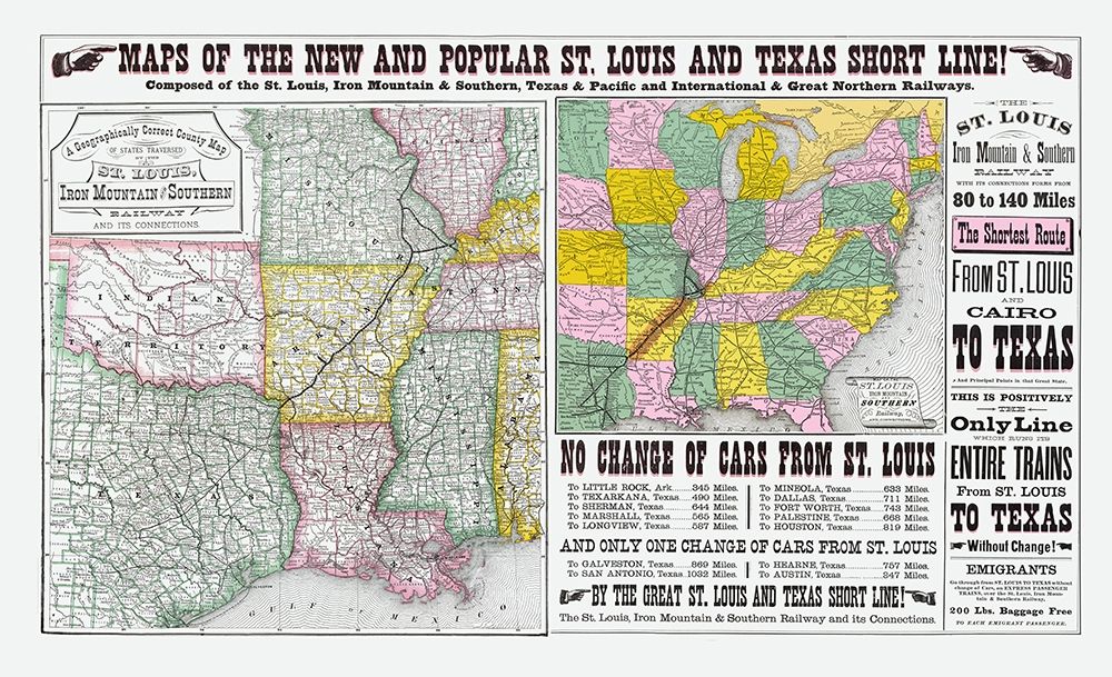 St Louis, Iron Mountain and Southern Railway -