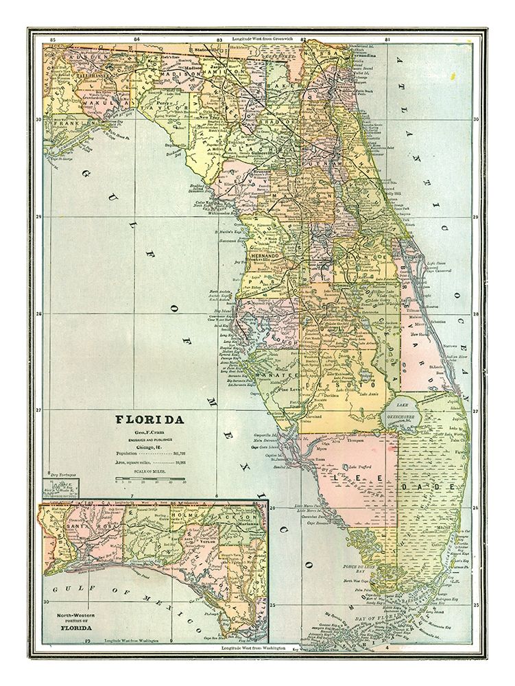 Florida - Johnson 1888