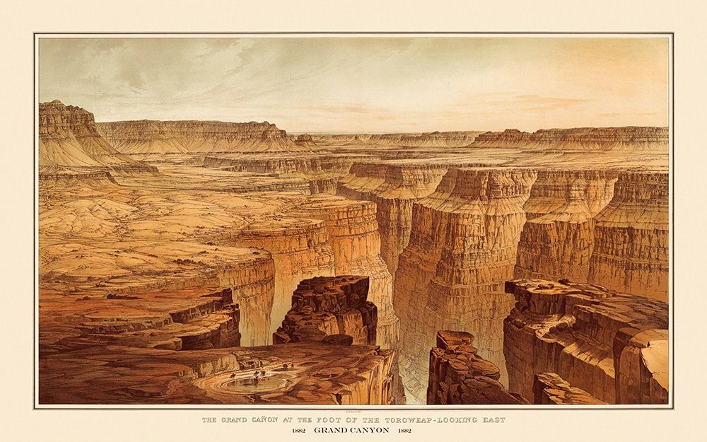 Grand Canyon, Toroweap Arizona - Bien 1882