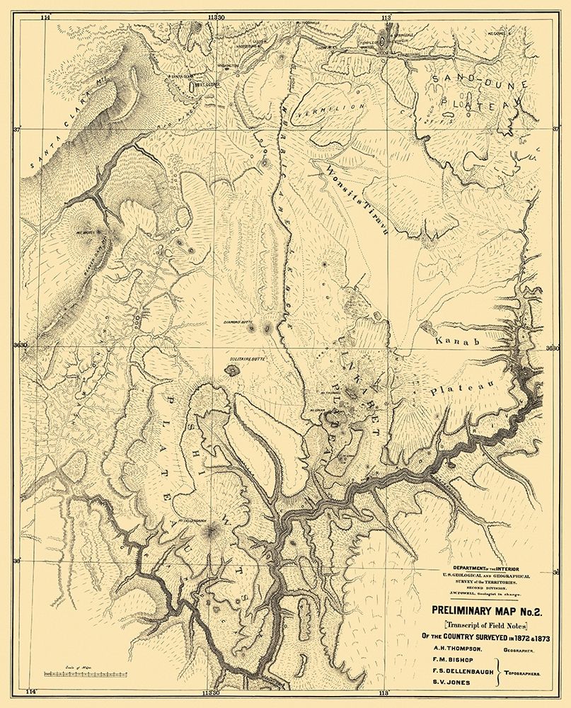 Grand Canyon Arizona - 1873