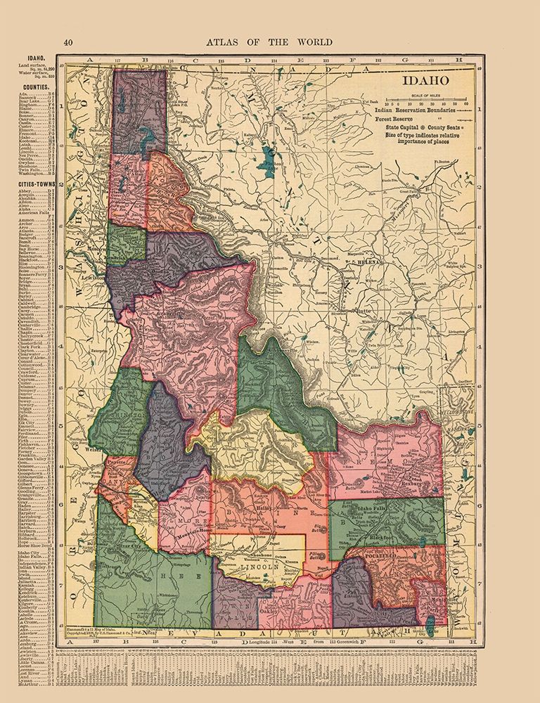 Idaho - Hammond 1910