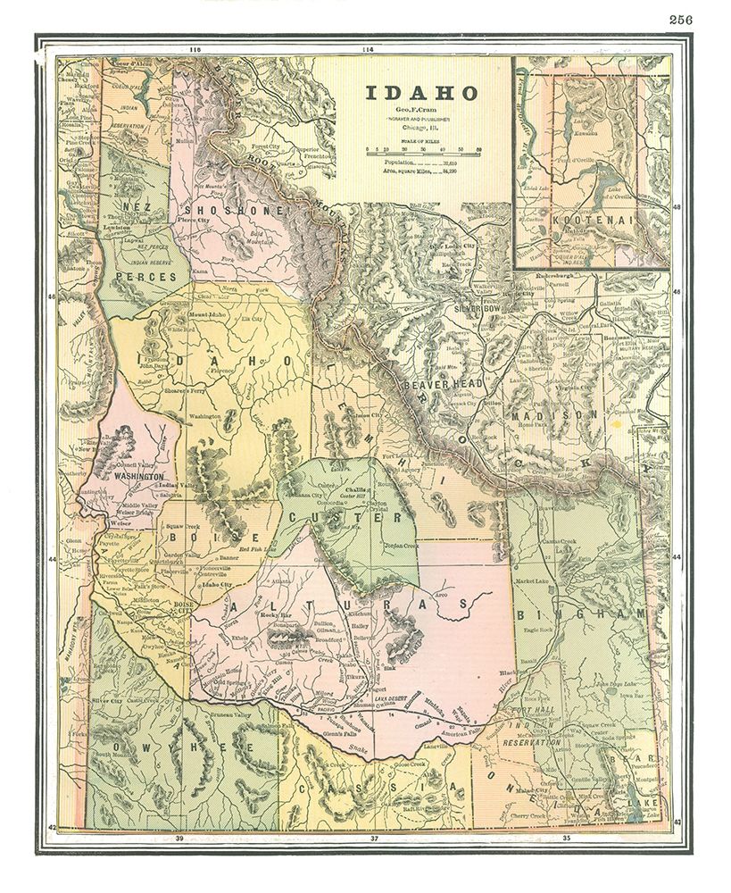 Idaho - Johnson 1888