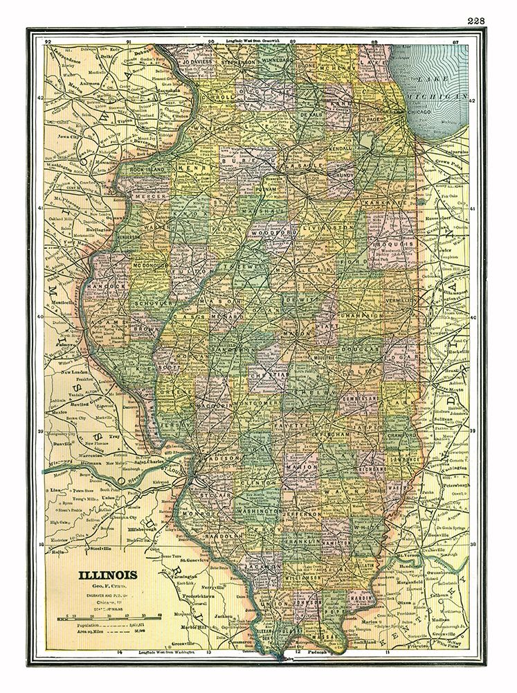 Illinois - Johnson 1888