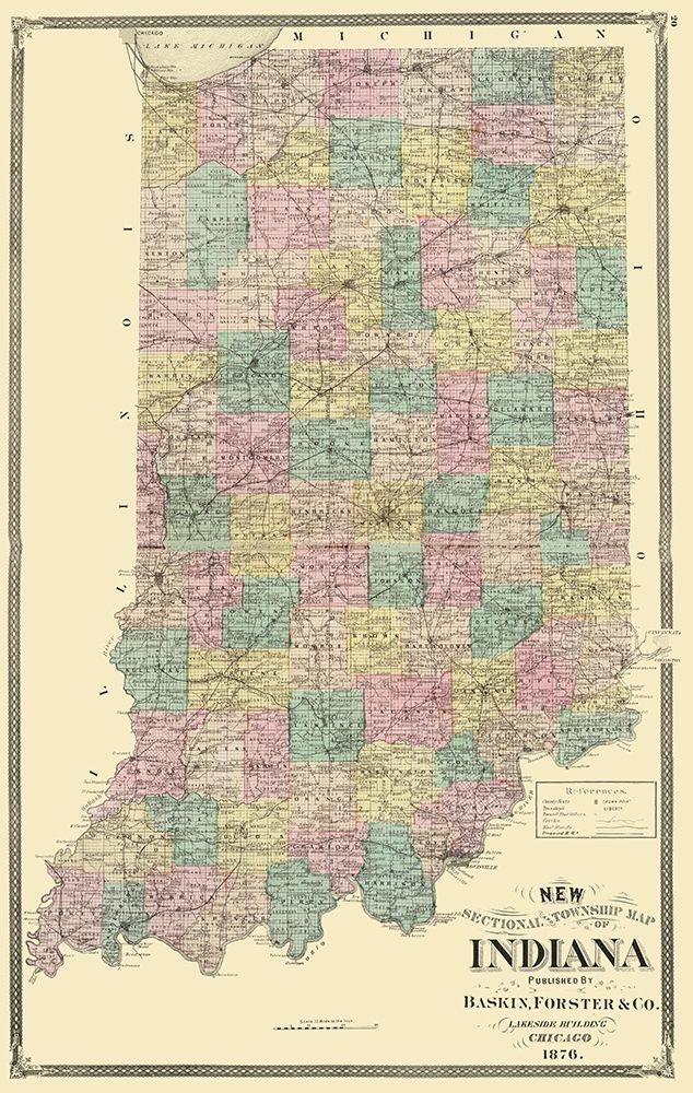 Indiana - Baskin 1876