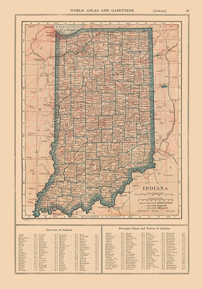 Indiana - Reynold 1921