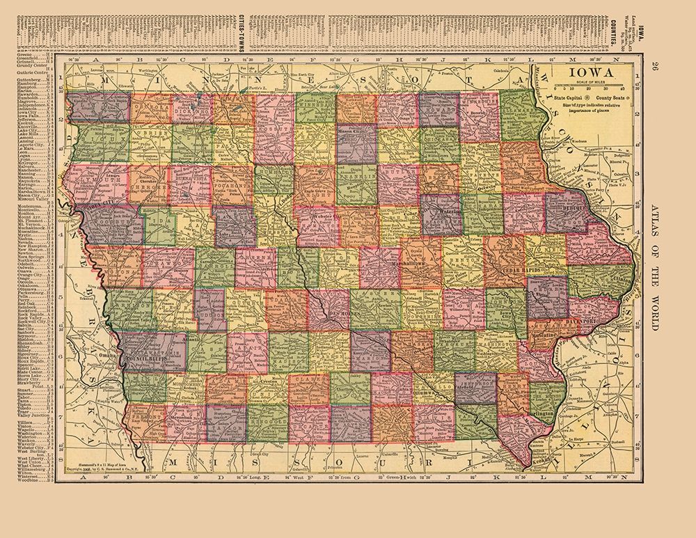 Iowa - Hammond 1910