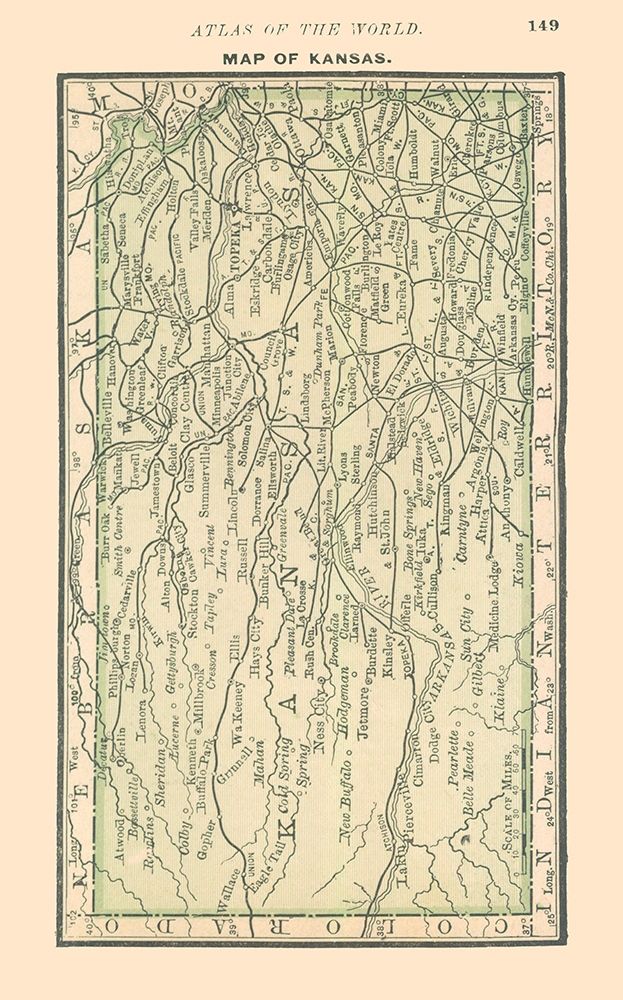 Kansas - Alden 1886