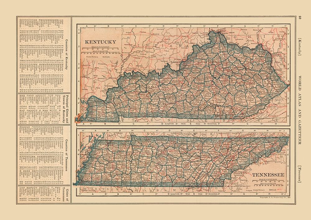 Kentucky - Tennessee - Reynold 1921