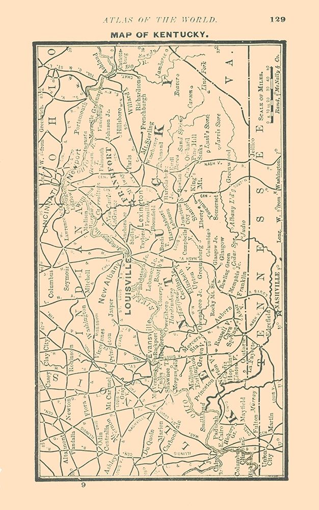 Kentucky - Alden 1886
