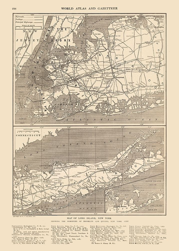 Long Island - New York - Reynold 1921