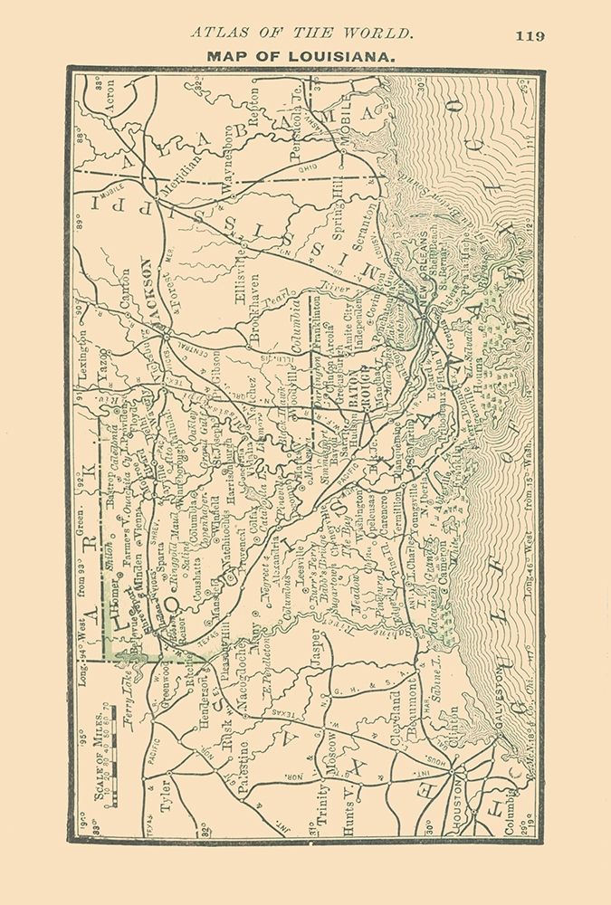 Louisiana - Alden 1886