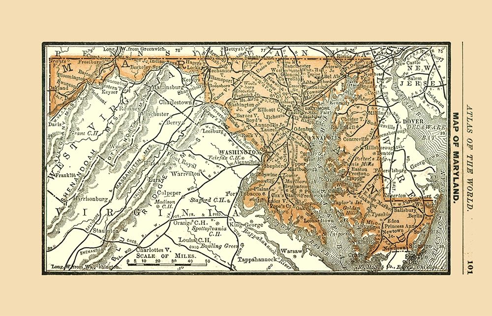 Maryland - Alden 1886