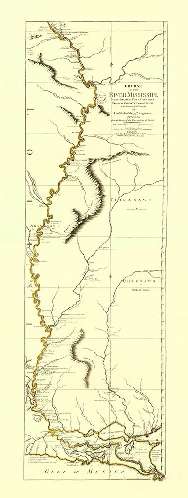 Mississippi River from Fort Chartres to the Mouth