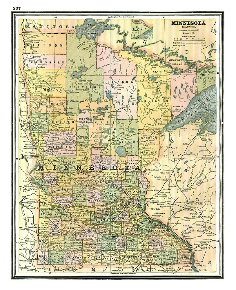 Minnesota - Johnson 1888