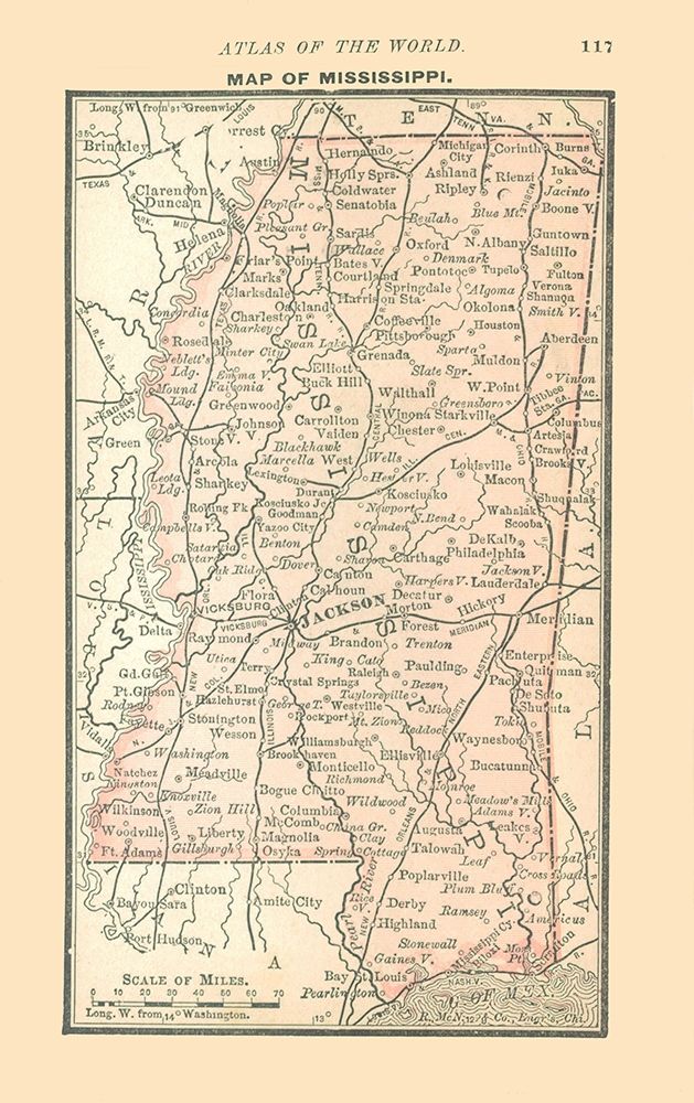 Mississippi - Alden 1886