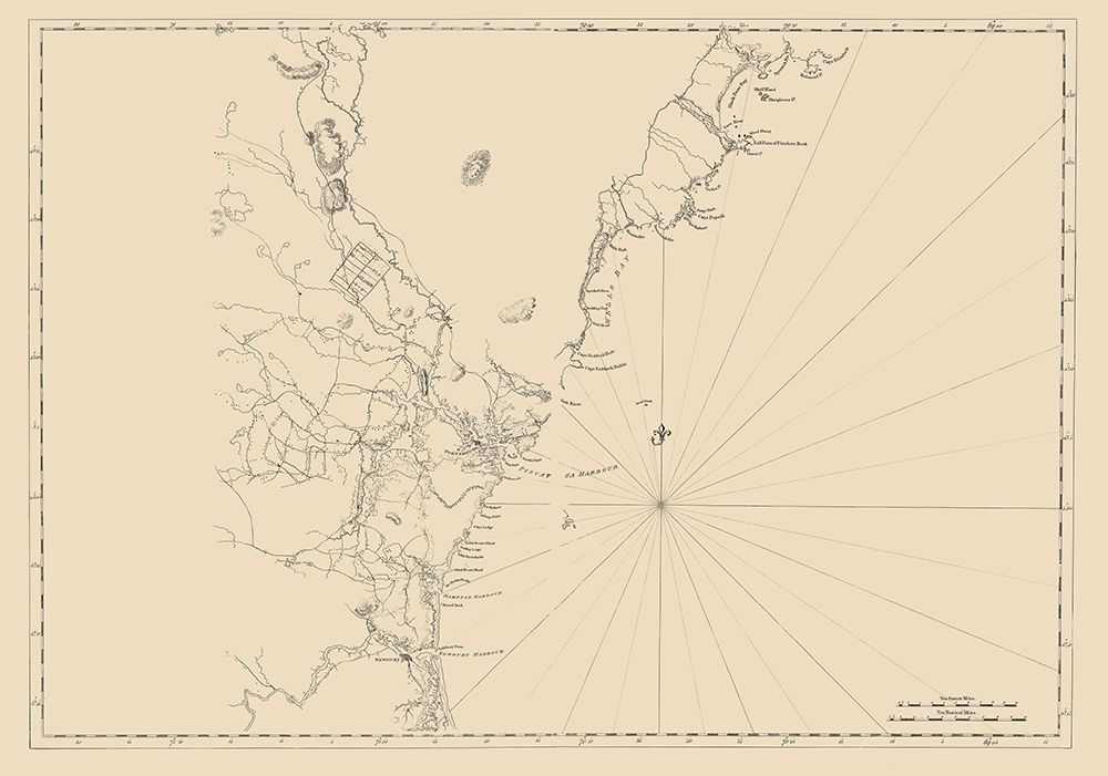New England Coast - 1776