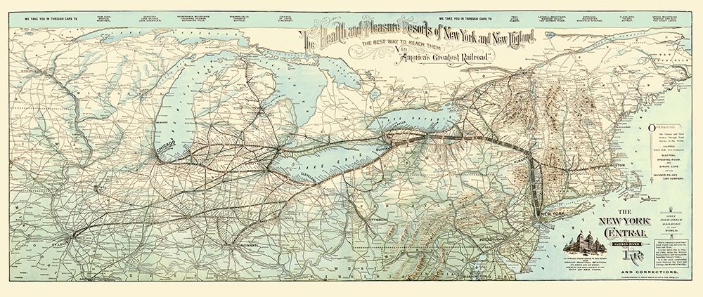 New York Central and Hudson River Railroad 1893