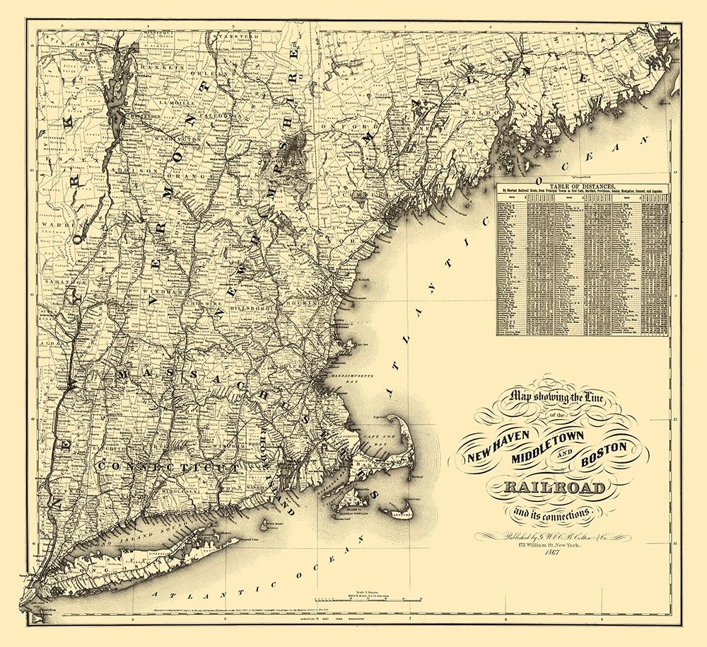 New Haven, Middletown and Boston 1867
