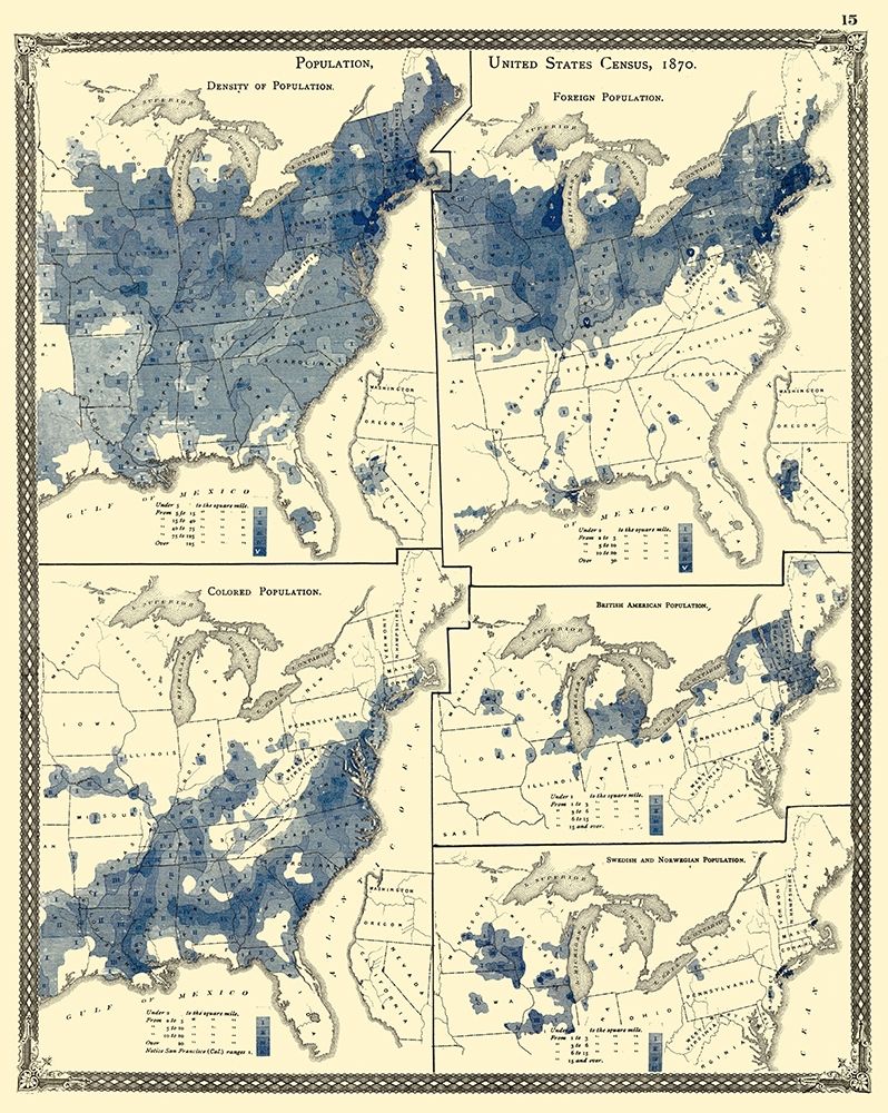 United States Population Census - Baskin 1876