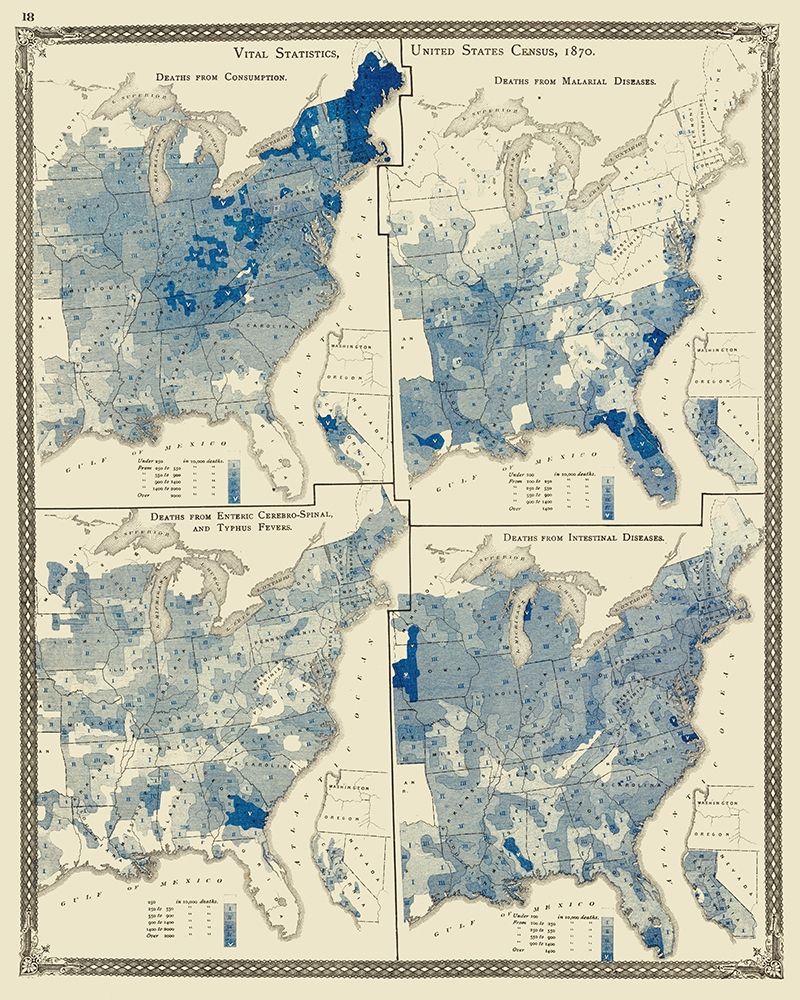 United States Distribution of Diseases