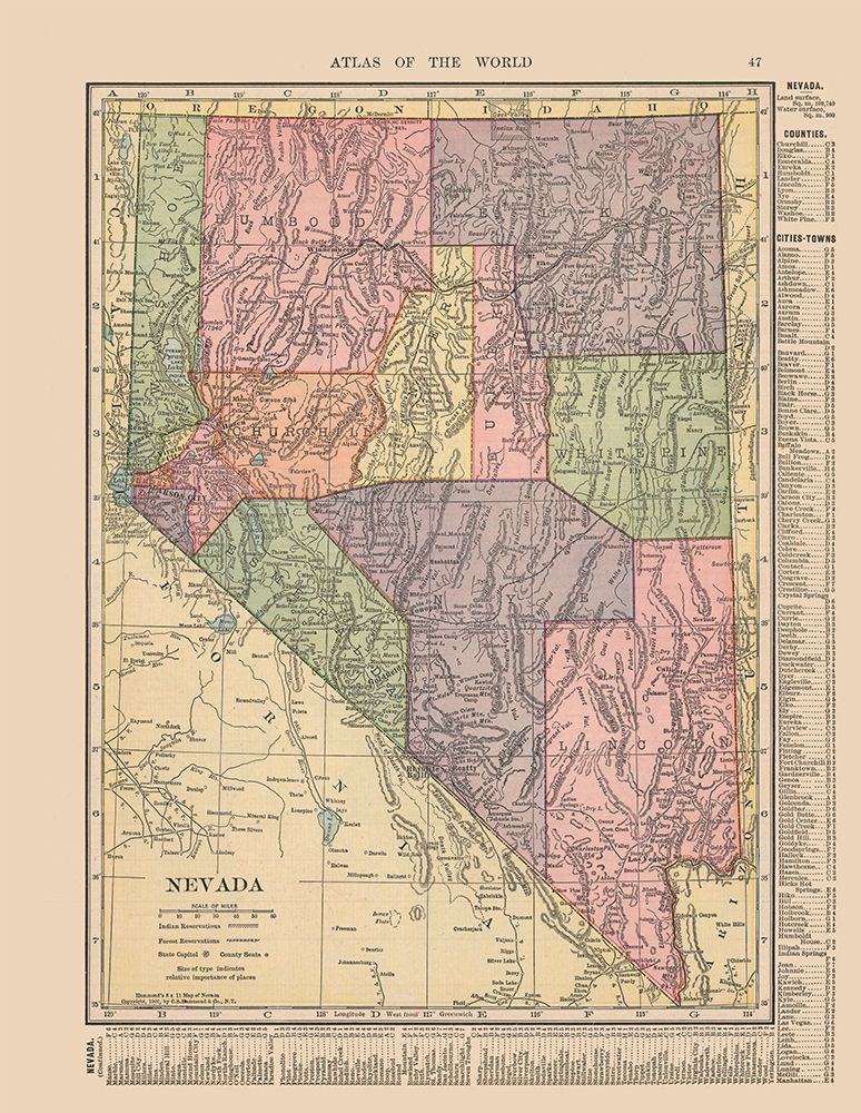 Nevada - Hammond 1910