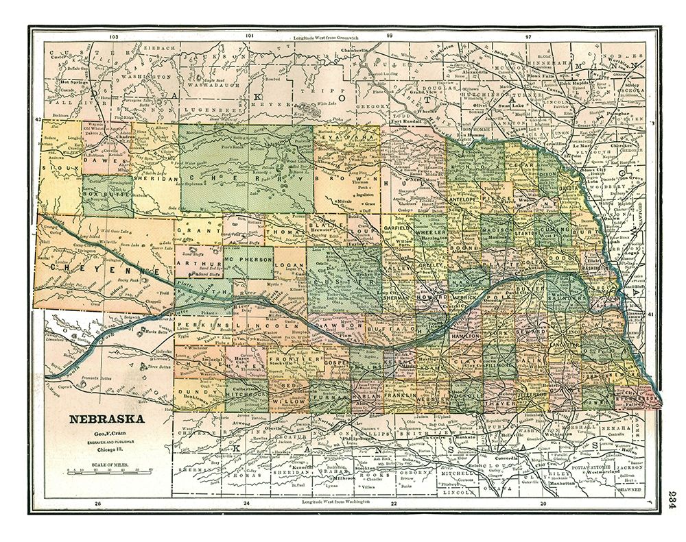Nebraska - Johnson 1888