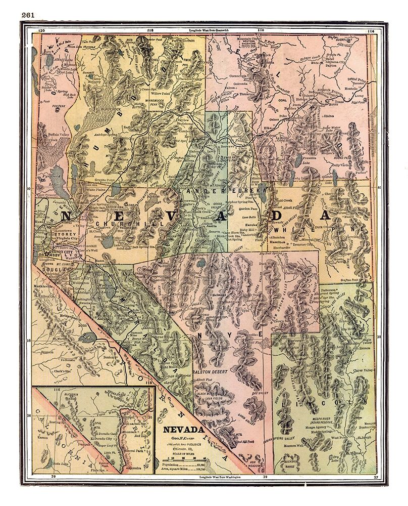 Nevada - Johnson 1888
