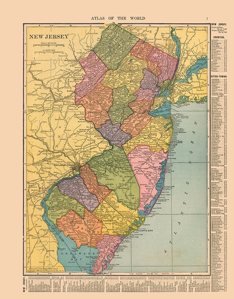 New Jersey - Hammond 1910