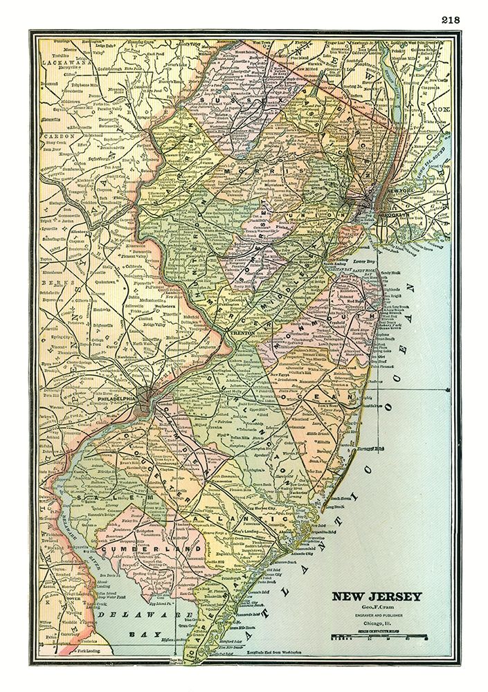 New Jersey - Johnson 1888