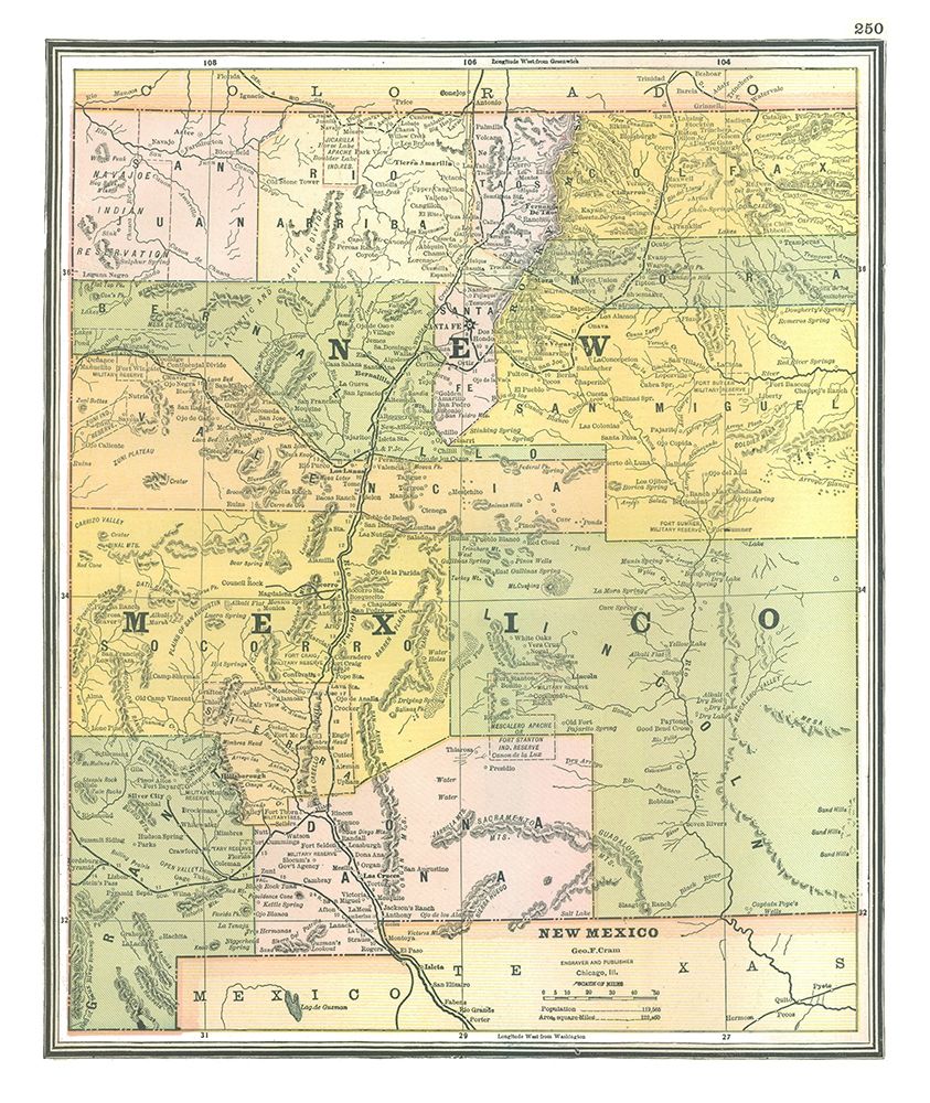 New Mexico - Johnson 1888