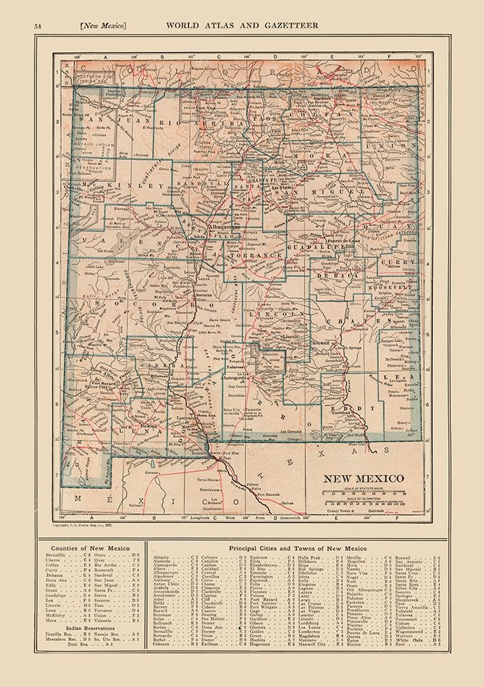 New Mexico - Reynold 1921