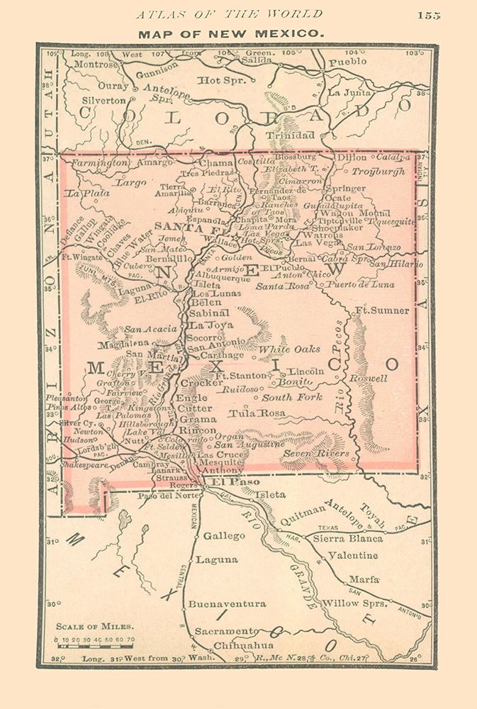 New Mexico - Alden 1886
