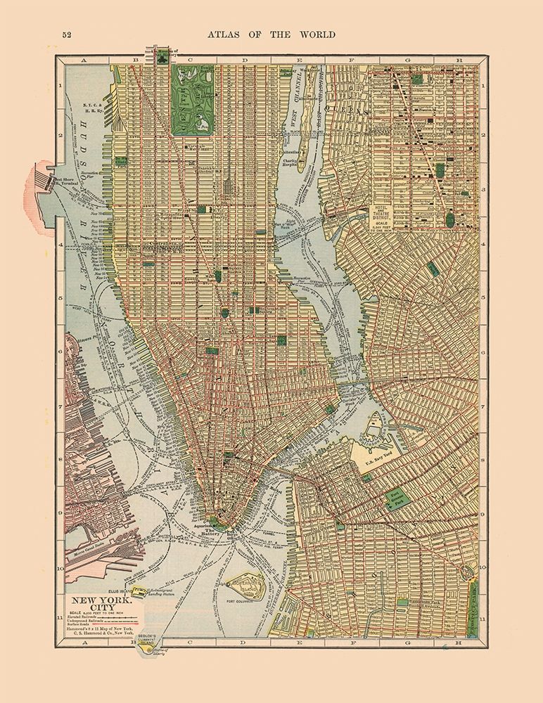 New York City  New York - Hammond 1910