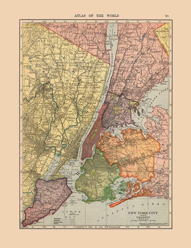 New York City  New York - Hammond 1910