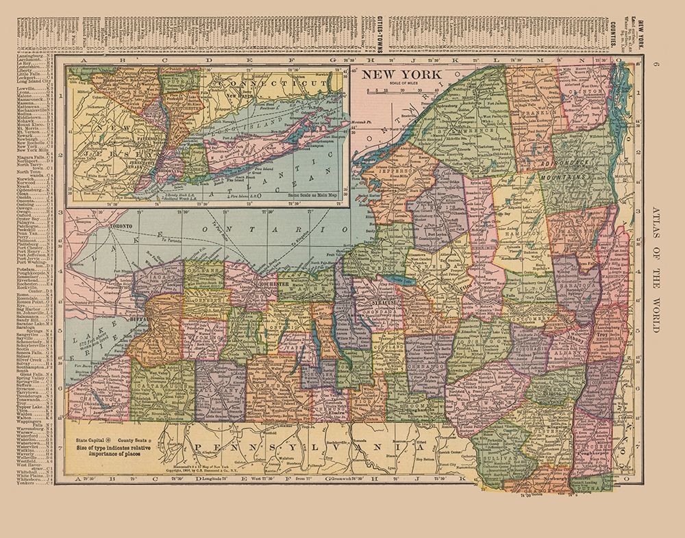 New York - Hammond 1910
