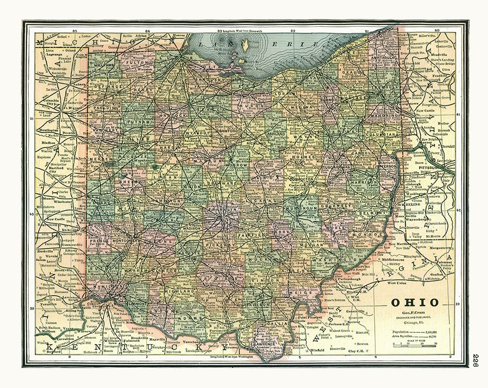 Ohio - Johnson 1888