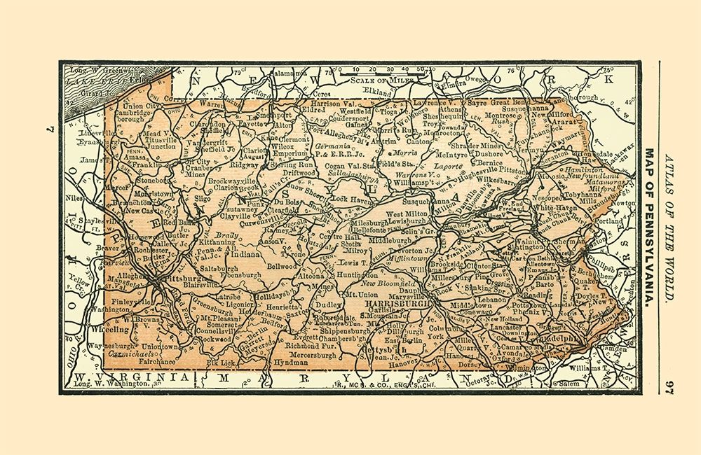 Pennsylvania - Alden 1886