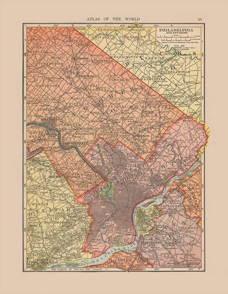 Philadelphia  Pennsylvania - Hammond 1910