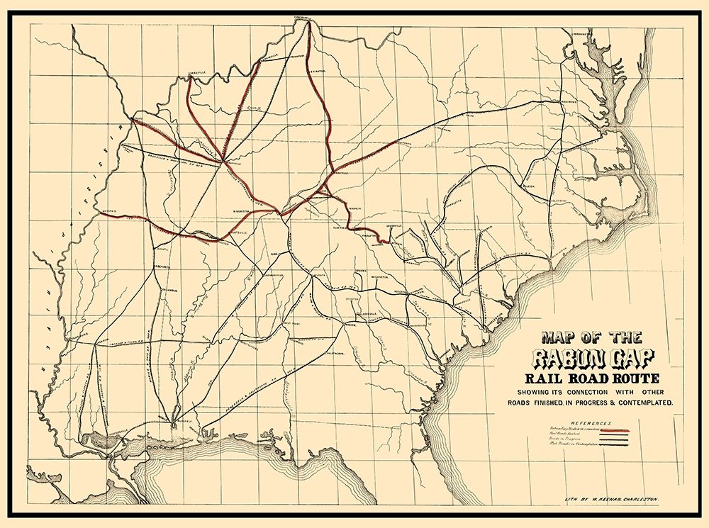 Rabun Gap Railroad - Keenan 1850