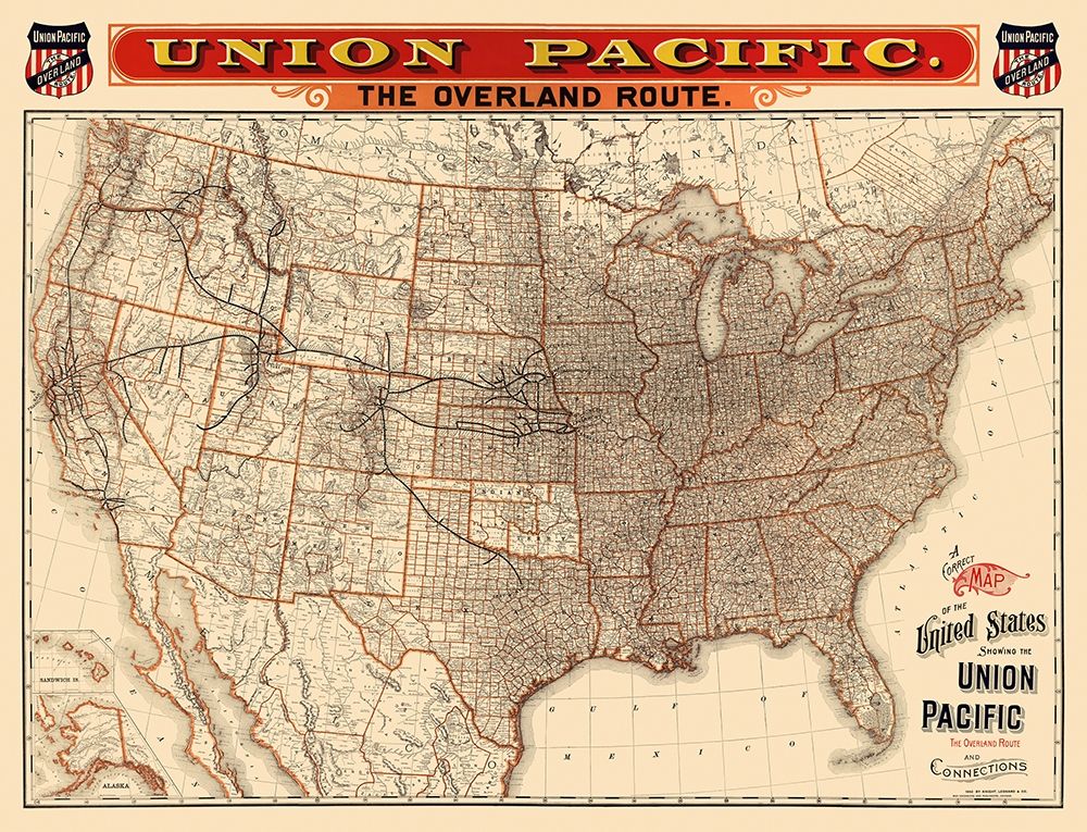 Union Pacific Railroad - Knight 1892