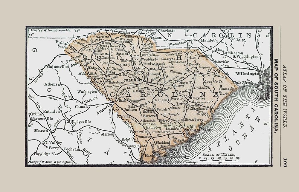 South Carolina - Alden 1886