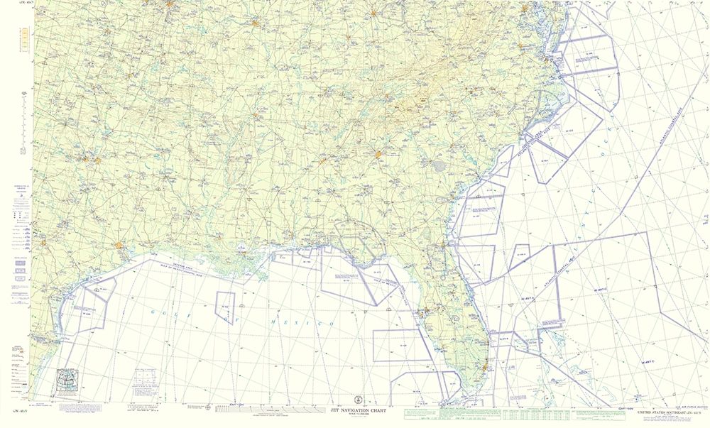 Southeast United States Aeronautical - USAF 1960