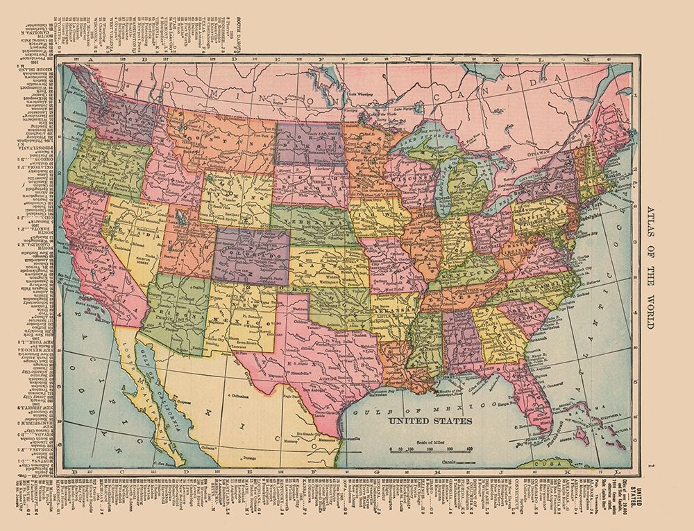 United States - Hammond 1910