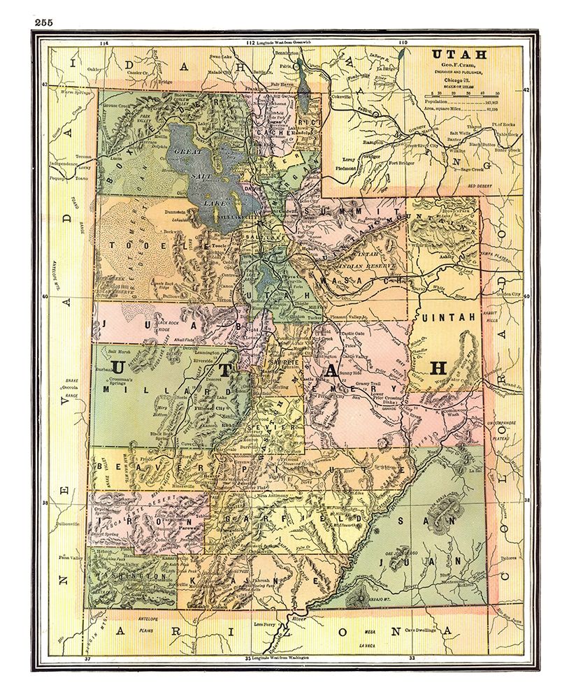 Utah - Johnson 1888