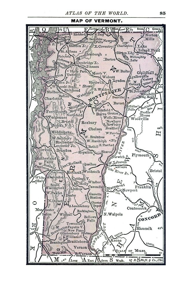 Vermont - Alden 1886