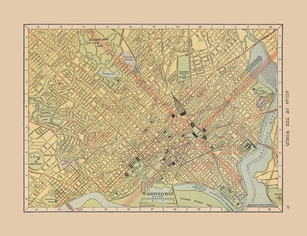 Washington DC - Hammond 1910