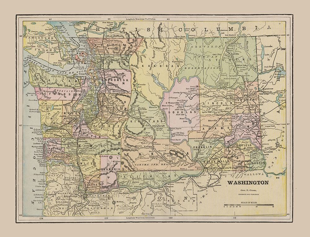 Washington - Cram 1892