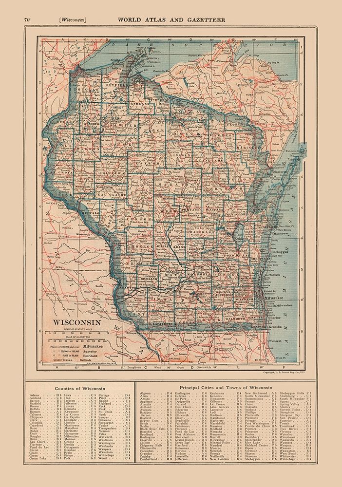 Wisconsin - Poates 1921