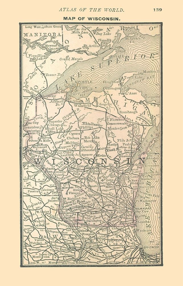 Wisconsin - Alden 1886