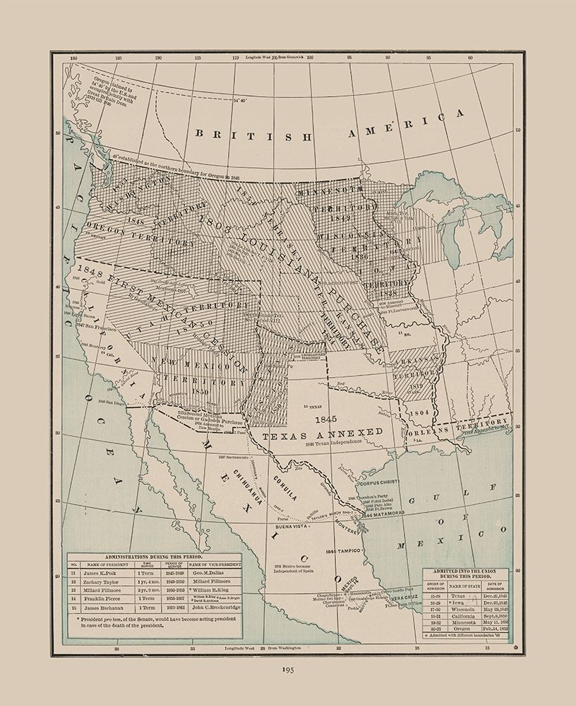 Western Territories - Cram 1892